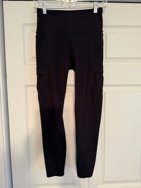 Avalanche Black Leggings with Pockets